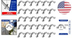 Easy-to-Install 30 Pack 3/4″ PVC Conduit Strap Fittings for All Applications