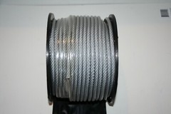 Everbilt 1/4 In. X 200 Ft. Galvanized Vinyl Coated Steel Wire Rope 1400 Lb. Ld.