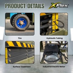 TYPHON xFlex-2037W Walk-Behind Scissor Lift 1102 lbs load capacity Electric 110V