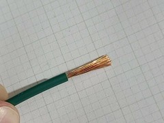 Carol 76812 #14awg Stranded Bare Copper PVC Hook Up Wire AWM MTW 600V Green/50ft