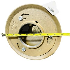 SMITH FLOOR DRAIN CAST IRON NIKEL BRONZE 3″ 09212JS54-1