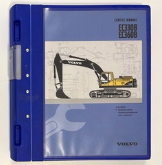 VOLVO EC330B EC360B Excavator Service Manuals 4 Volumes 1:4, 2:4, 3:4, 4:4