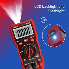 Multimeter 6000 Counts Digital Multimeter Auto Ranging TRMS AC DC Voltmeter Ohm