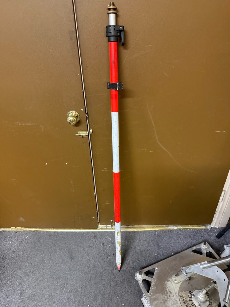 PRISM SURVEYING POLE 8.2 FT RED WHITE UNKNOWN BRAND