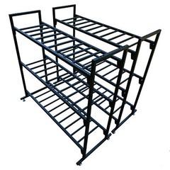 2 MotoProducts Battery Storage Rack holds 300 Pounds PER SHELF No tools required