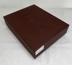 Gillio Firenze Compagna Personal 30mm Dark Brown Italian Leather Planner