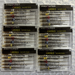Dentsply Protaper Gold Rotary Files F1,F2,F3,S1,S2,SX Tulsa Assorted Endodontics