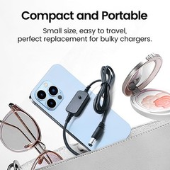 Type-C to DC Power Cable Adjustable Voltage 5V-20V Digital Display Router