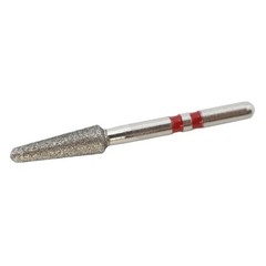 Zirconia Cutting Diamond Burs FG Z856/025F Round End Taper Fine Grit Dental