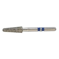 10pcs/pk Zirconia Adjustment Diamond Burs Z856/025M Round End Taper Medium Grit