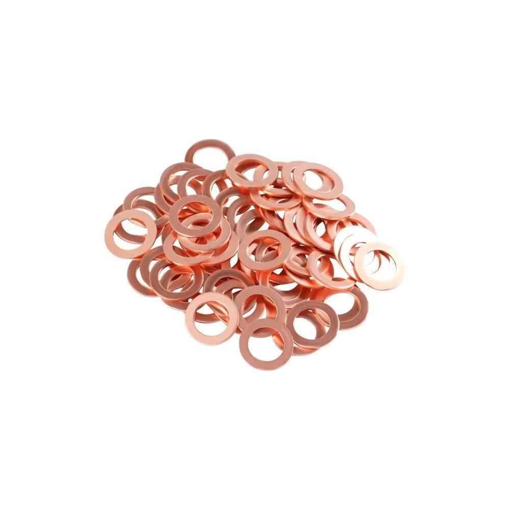 5 Pk Copper Crush Washer Gasket Seal 1/4 5/16 3/8 7/16 5/8