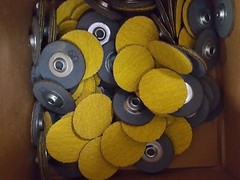 1-1/2″ LARGE LOT – Change Disc Type S Various Grits – Free Shipping in the USA