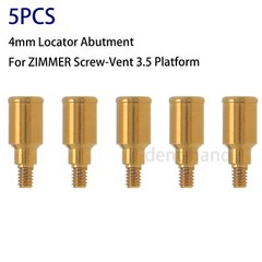 US Dental Zimmer PA Dia=3.5mm Abutments 1-5mm Implant Retention Caps Remove Tool