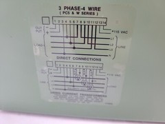 Ohio Semitronics PC5-074E2 Transducer 0-330V 0-200A 3PH 4 Wire 4-20mA 0-120KW