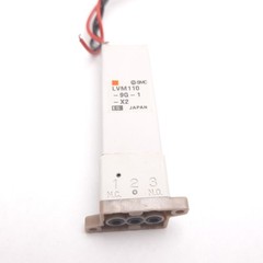SMC LVM110-9G-1-X2 Chemical Solenoid Valve, 2-Position 3-Port, 5VDC, 0.25MPa