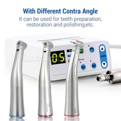 Dental LED Brushless Electric Micro Motor/1:5 LED/1:1 Contra Angle Handpiece