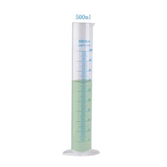 10/25/50/100/250/500ml Plastic Measuring Cylinder Lab Graduated Cylinder Chemist