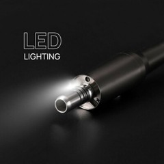 NSK Ti-MAX X95L Style Dental 1:5 LED Fiber Optic Contra Angle Handpiece Red Ring