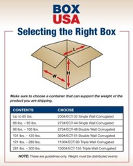 Pack of 25 Corrugated Boxes 12″L x 4″W x 4″H | Perfect for Shipping & Storage