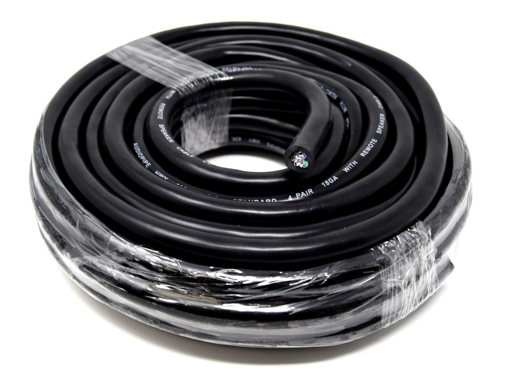 9 Conductor 18 Gauge 40’ Feet Speed Wire Trailer Light Audio Remote Speaker