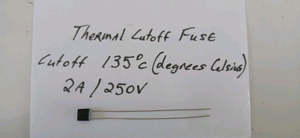 Thermal Cutoff Fuse RH 135°c / 2A /250V