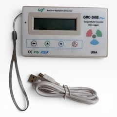 New GQ GMC-300E Geiger Counter Nuclear Radiation Detector Data logger Beta Gamma