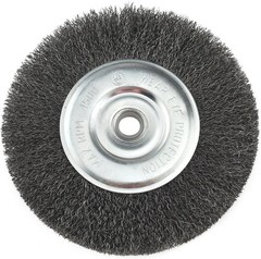 Durable 8-Inch x 5/8 Arbor Wire Wheel – Coarse Carbon Steel for Rust Removal