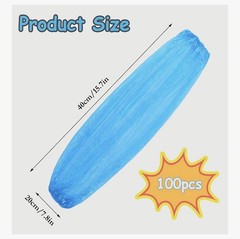 Disposable Plastic Arm Sleeves 100 per pack (17 Packs available)