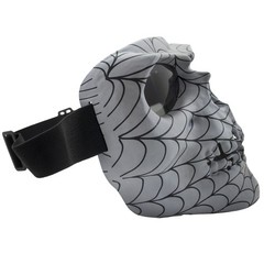 Global Vision Skull Mask Motorcycle Full Face Riding Goggles w/ Smoke Lenses