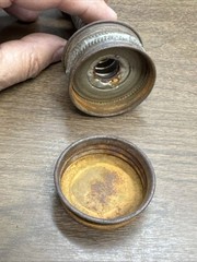 Vintage Gas Can Spout 7″ Metal Flexible Hose Gaskets Cap
