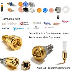 US Dental Locator Abutment For BioHorizons/Hiossen/Nobel/Zimmer Multiple Implant