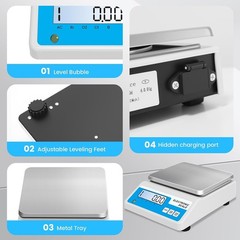 High Precision 5000g x 0.01g Digital Analytical Balance Scale, Lab & Jewelry …