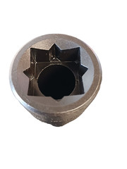 White USA Lineman Socket 1″x1-1/8″ four point and 1-1/8″ six pt socket 3 in 1