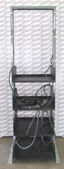 ELTEK 299197 – DC SYS FP2-48/600A – 23″ FLATPACK RACK w/Shelves & 200A BREAKERS