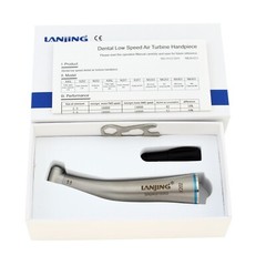 Dental 1:1 Fiber Optic Contra Angle Handpiece Low Speed Mini Head ISO E Type NSK