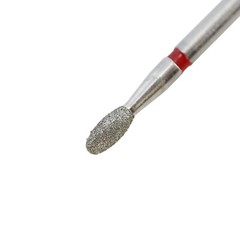 Multi-Use Football Diamond Burs FG 379/018F Egg Fine Grit Red Friction Grip FG