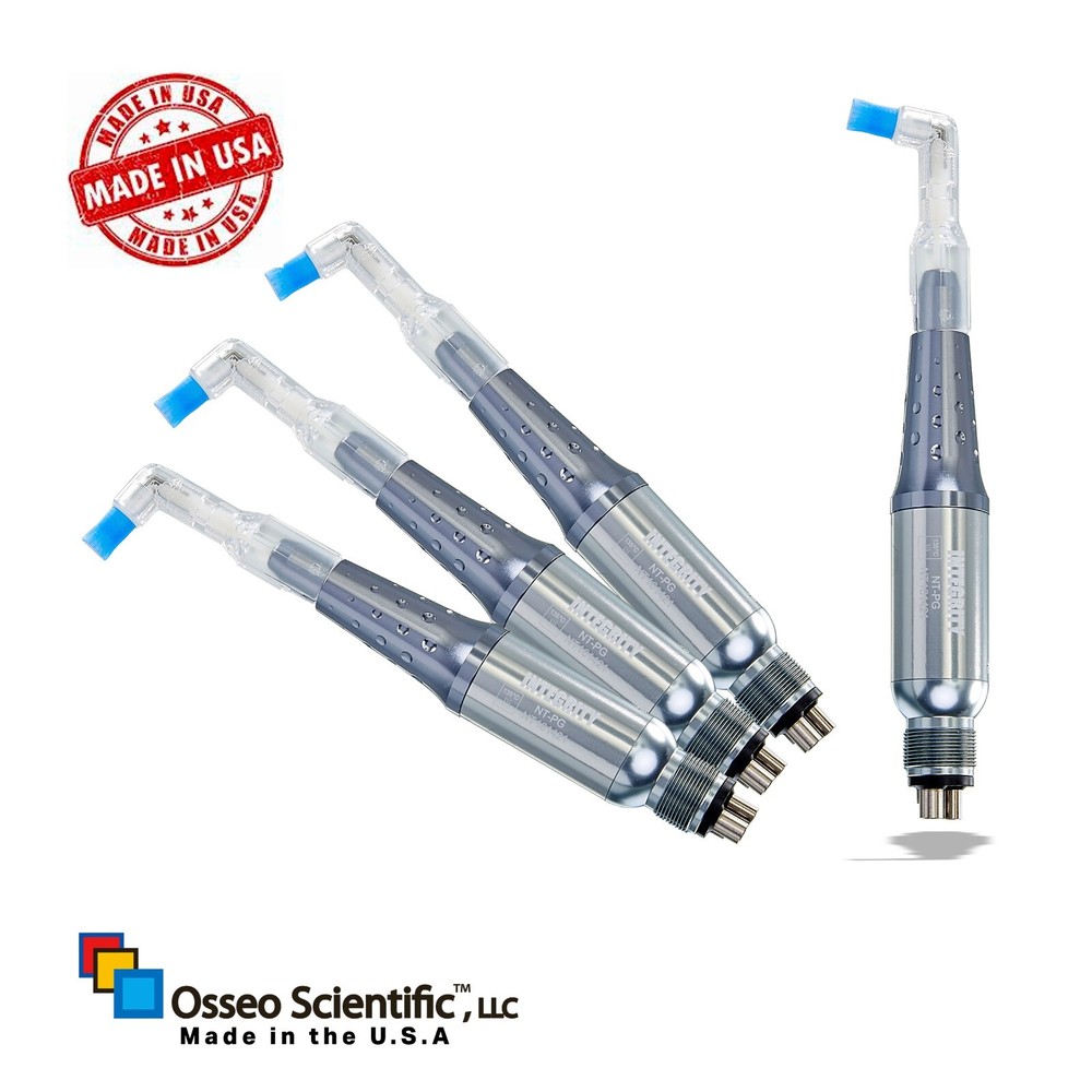 4 x Dental Hygiene Prophy Handpiece USA, INTEGRITY II – 360 Swivel – New 2.1 oz.