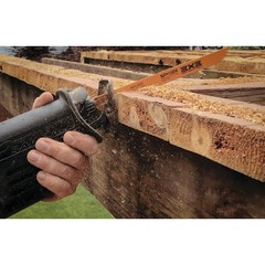 6 in 10-14TPI Reciprocating Saw Blade Wood Metal Double-Sided Spyder 200203