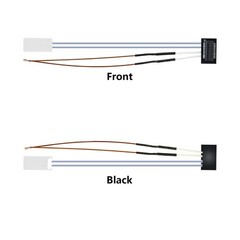 2 Pack Ceramic Heater & Thermistor Kits for Bambu Lab P1P/P1S, 24V 48W…