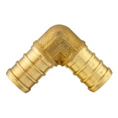 EFIELD 130PCS 1/2″ PEX Barb Crimp Brass Fitting Tee Elbow Coupler &Cinch Clamp