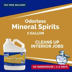 KLEAN-STRIP GKSP94214 Odorless Mineral Spirits, 1-Gallon