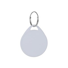 40pcs Pack White Plastic Key Tags and Round Stickers