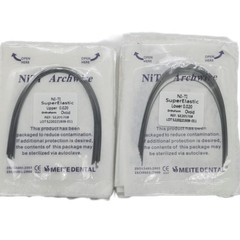 Dental Orthodontic Niti Arch Wire Super Elastic Natural Nature Form Round