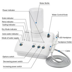 Dental Ultrasonic Scaler Auto Water Supply for EMS SKYSEA + LED Handpiece