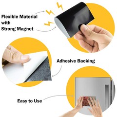 10 Self-Adhesive Back Magnetic Sheets 4 X 6 for Photos Crafts Flexible Strong