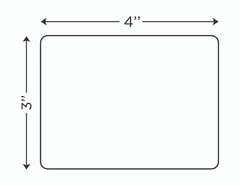20 Rolls 4×3 Direct Thermal Shipping Labels – 500 per roll – 10000 labels