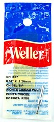 Weller EPH107 Discontinued Made in USA Version Soldering Iron Chisel Tip 0.04″
