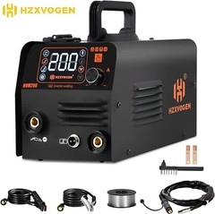 HVM200 2in1 MIG Welder Flux- Core Wire, 110V Gasless MIG Stick MMA IGBT Inverter