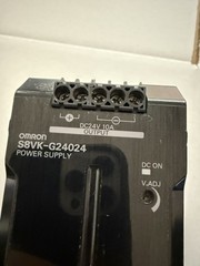 Omron S8VK-C24024 DIN Mount Power Supply 100-240VAC In, 24VDC 10A Out 240W