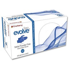 3308-300P Nitrile Powder Free Exam Gloves 2.0mil Large 300 Count – Blue